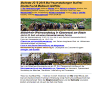 Tablet Screenshot of maifeste.de
